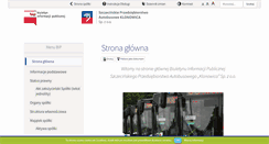 Desktop Screenshot of bip.spak.pl